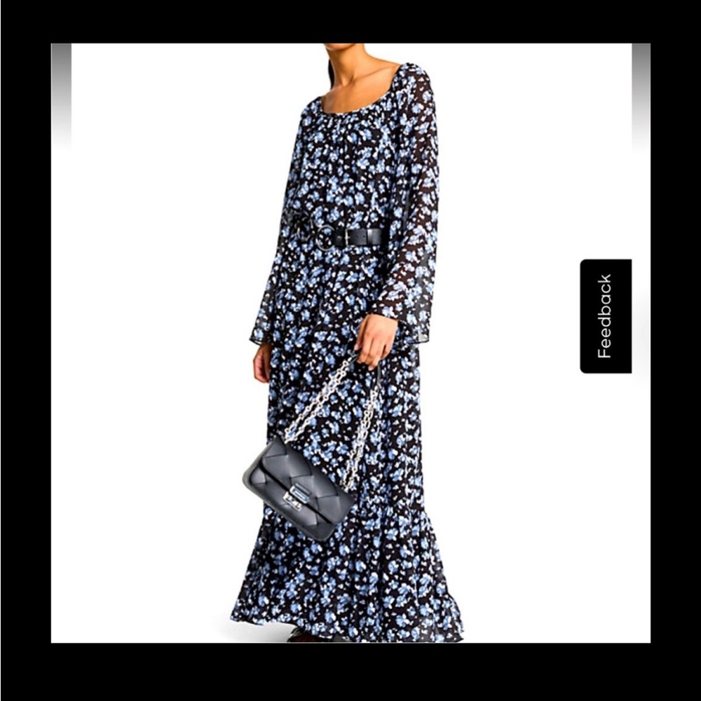 NWT Michael Kors floral maxi dress